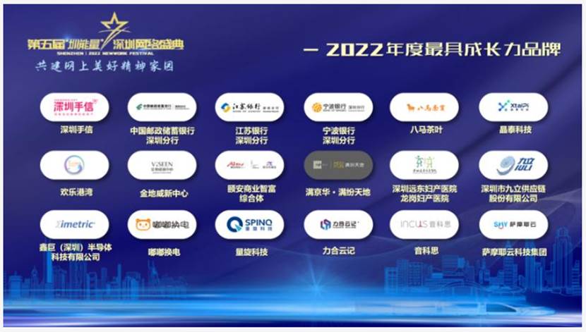 深圳官媒认可！量旋科技荣获“2022年度最具成长力品牌”